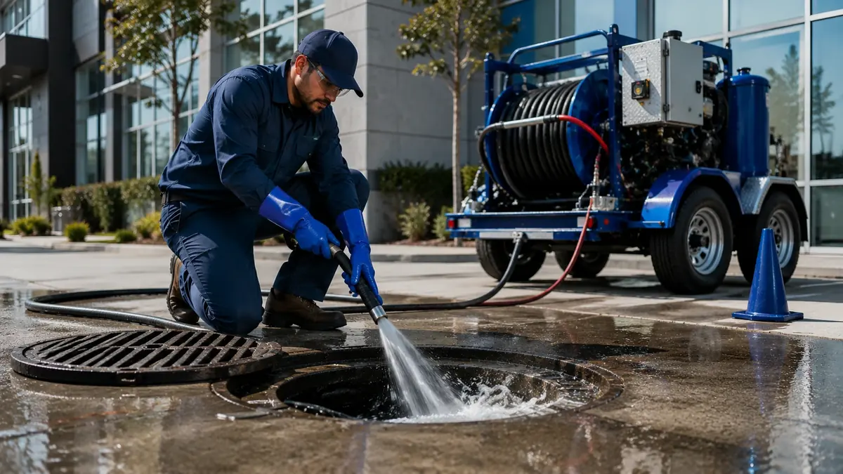Commercial Hydro Jet Drain Cleaning in Hacienda Heights