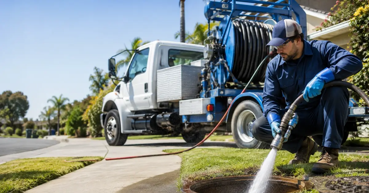 Hydro jet sewer cleaning Hacienda Heights
